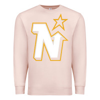 Pale Pink vintage minnesota hockey   retro north stars Premium Sweatshirt - lanVoArt