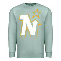 Seafoam vintage minnesota hockey   retro north stars Premium Sweatshirt - lanVoArt