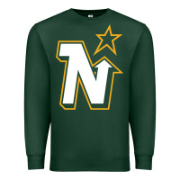 Sports Green vintage minnesota hockey   retro north stars Premium Sweatshirt - lanVoArt