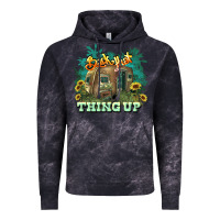 Cloud Black Back that thing up Vintage Hoodie - HowdyJamesFarm