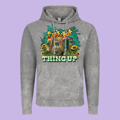 Back That Thing Up Vintage Hoodie Designed By Howdyjamesfarm