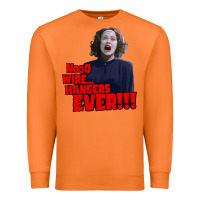 Carrot nooo wire hangers.. ever!!! vintage mommie dearest quote print Premium Sweatshirt - lanVoArt