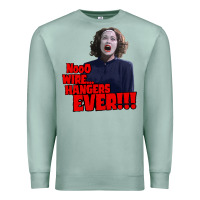 Seafoam nooo wire hangers.. ever!!! vintage mommie dearest quote print Premium Sweatshirt - lanVoArt