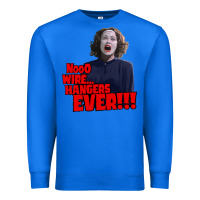 True Royal nooo wire hangers.. ever!!! vintage mommie dearest quote print Premium Sweatshirt - lanVoArt