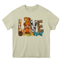 Love Fall Gnome Heavy Core Tee | Teevron