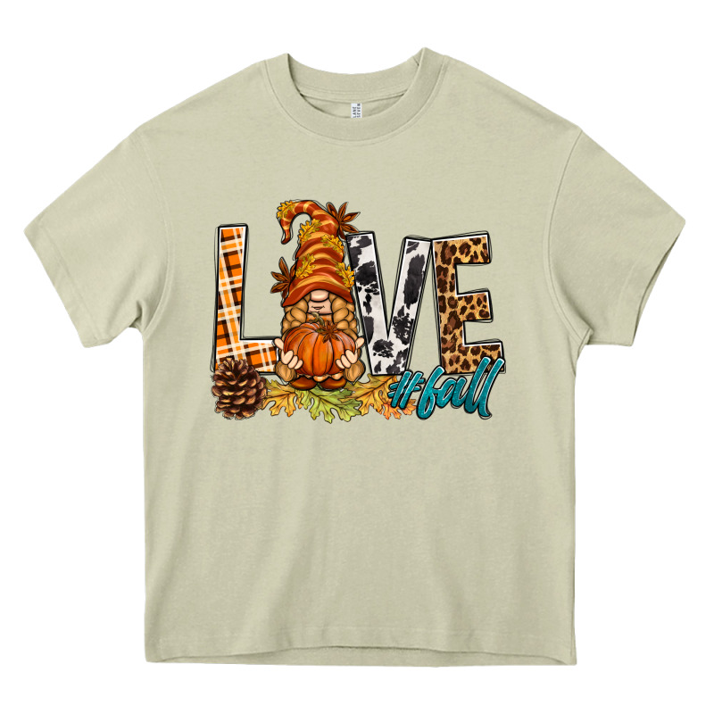 Love Fall Gnome Heavy Core Tee by BundleAndBundleShop | Teevron