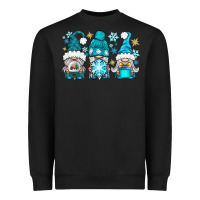 Black winter gnomies Heavyweight Sweatshirt - BundleAndBundleShop