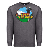 Charcoal Heather golden tee golf Premium Sweatshirt - lanVoArt