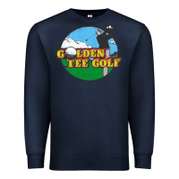 Navy golden tee golf Premium Sweatshirt - lanVoArt
