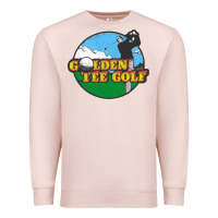 Pale Pink golden tee golf Premium Sweatshirt - lanVoArt
