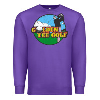 Purple golden tee golf Premium Sweatshirt - lanVoArt