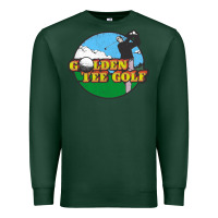Sports Green golden tee golf Premium Sweatshirt - lanVoArt