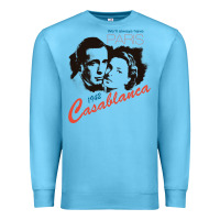 Ocean Blue casablanca Premium Sweatshirt - lanVoArt