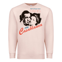 Pale Pink casablanca Premium Sweatshirt - lanVoArt