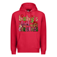 Cardinal baby's first christmas Premium Hoodie - FaDigitalArtStudio
