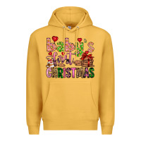 Mustard baby's first christmas Premium Hoodie - FaDigitalArtStudio