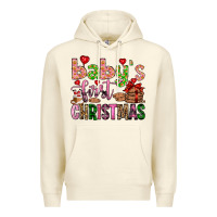 Sandshell baby's first christmas Premium Hoodie - FaDigitalArtStudio