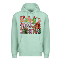 Seafoam baby's first christmas Premium Hoodie - FaDigitalArtStudio