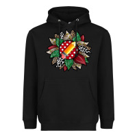 Black teacher sunflower Heavyweight Hoodie - RacoonDesign