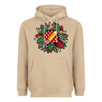 Mushroom teacher sunflower Heavyweight Hoodie - RacoonDesign