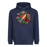 Navy teacher sunflower Heavyweight Hoodie - RacoonDesign