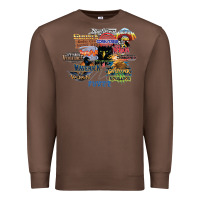 Chestnut cedar point roller coaster  designer Premium Sweatshirt - lanVoArt