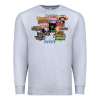 Heather Grey cedar point roller coaster  designer Premium Sweatshirt - lanVoArt