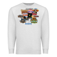 Oatmeal Heather cedar point roller coaster  designer Premium Sweatshirt - lanVoArt
