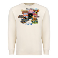 Sandshell cedar point roller coaster  designer Premium Sweatshirt - lanVoArt