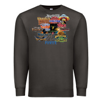 Smoke cedar point roller coaster  designer Premium Sweatshirt - lanVoArt