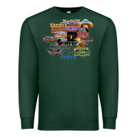 Sports Green cedar point roller coaster  designer Premium Sweatshirt - lanVoArt