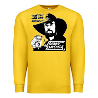 Lemon johnny paycheck shirt take this job and shove it vintage country music Premium Sweatshirt - lanVoArt