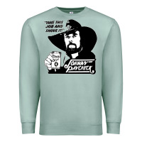 Seafoam johnny paycheck shirt take this job and shove it vintage country music Premium Sweatshirt - lanVoArt