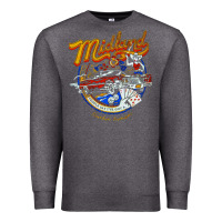 Charcoal Heather midland drinking problem Premium Sweatshirt - lanVoArt