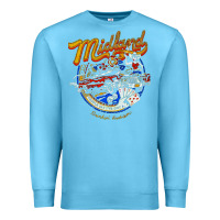 Ocean Blue midland drinking problem Premium Sweatshirt - lanVoArt