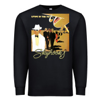 Black ausrock 08 skyhooks vintage living in the 70's Premium Sweatshirt - lanVoArt