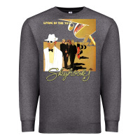 Charcoal Heather ausrock 08 skyhooks vintage living in the 70's Premium Sweatshirt - lanVoArt