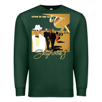 Sports Green ausrock 08 skyhooks vintage living in the 70's Premium Sweatshirt - lanVoArt