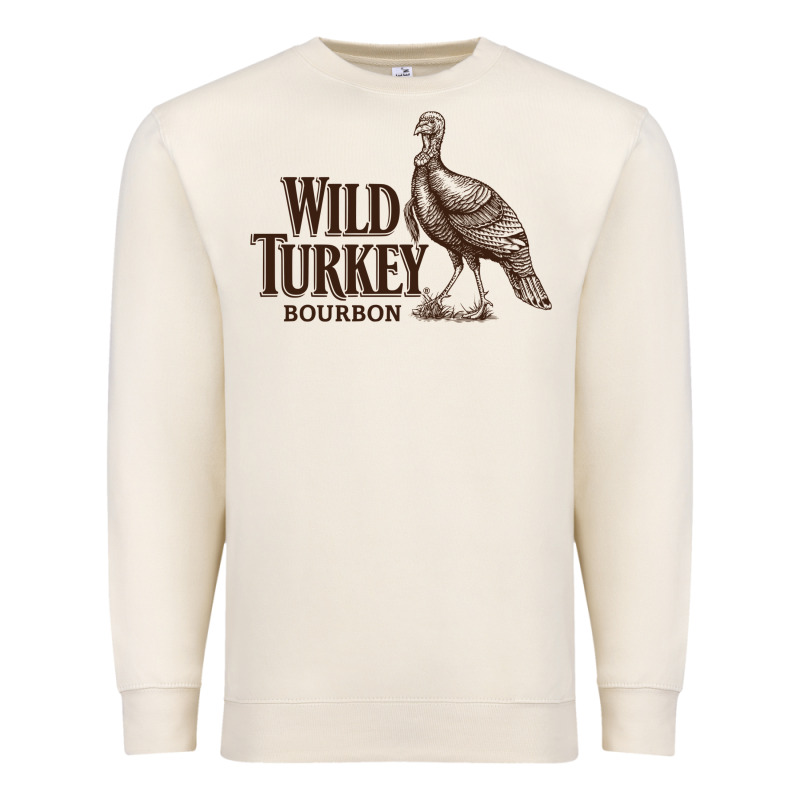 Wild Turkey Bourbon Premium Sweatshirt by lanVoArt | Teevron