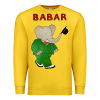 Lemon babar the elephant Premium Sweatshirt - lanVoArt