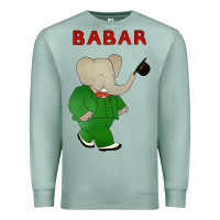 Seafoam babar the elephant Premium Sweatshirt - lanVoArt