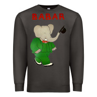 Smoke babar the elephant Premium Sweatshirt - lanVoArt