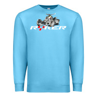 Ocean Blue vintage canam ryker sketch classic unisex t shirt Premium Sweatshirt - lanVoArt