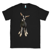Black Hand Drawn Baby Alpine Goat Classic Tee - LillyAllenDesigns