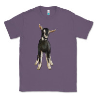 Lavender Hand Drawn Baby Alpine Goat Classic Tee - LillyAllenDesigns