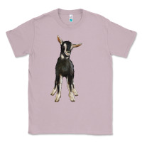 Lilac Hand Drawn Baby Alpine Goat Classic Tee - LillyAllenDesigns