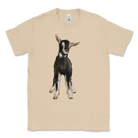 Mushroom Hand Drawn Baby Alpine Goat Classic Tee - LillyAllenDesigns