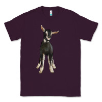 Plum Hand Drawn Baby Alpine Goat Classic Tee - LillyAllenDesigns