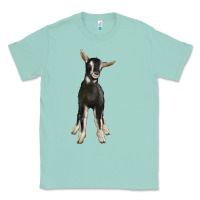 Seafoam Hand Drawn Baby Alpine Goat Classic Tee - LillyAllenDesigns