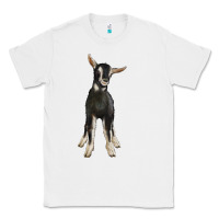 White Hand Drawn Baby Alpine Goat Classic Tee - LillyAllenDesigns